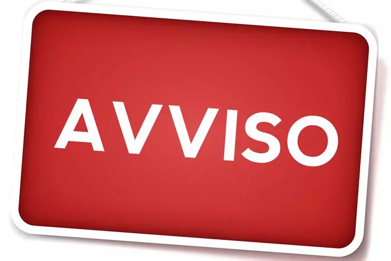 Avviso bando di concorso